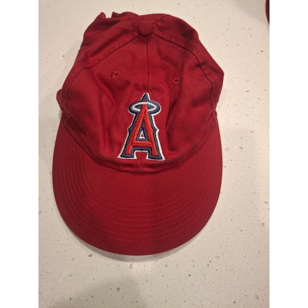 Anaheim Angels Youth Hat Baseball Cap Red Logo OC Sports MLB